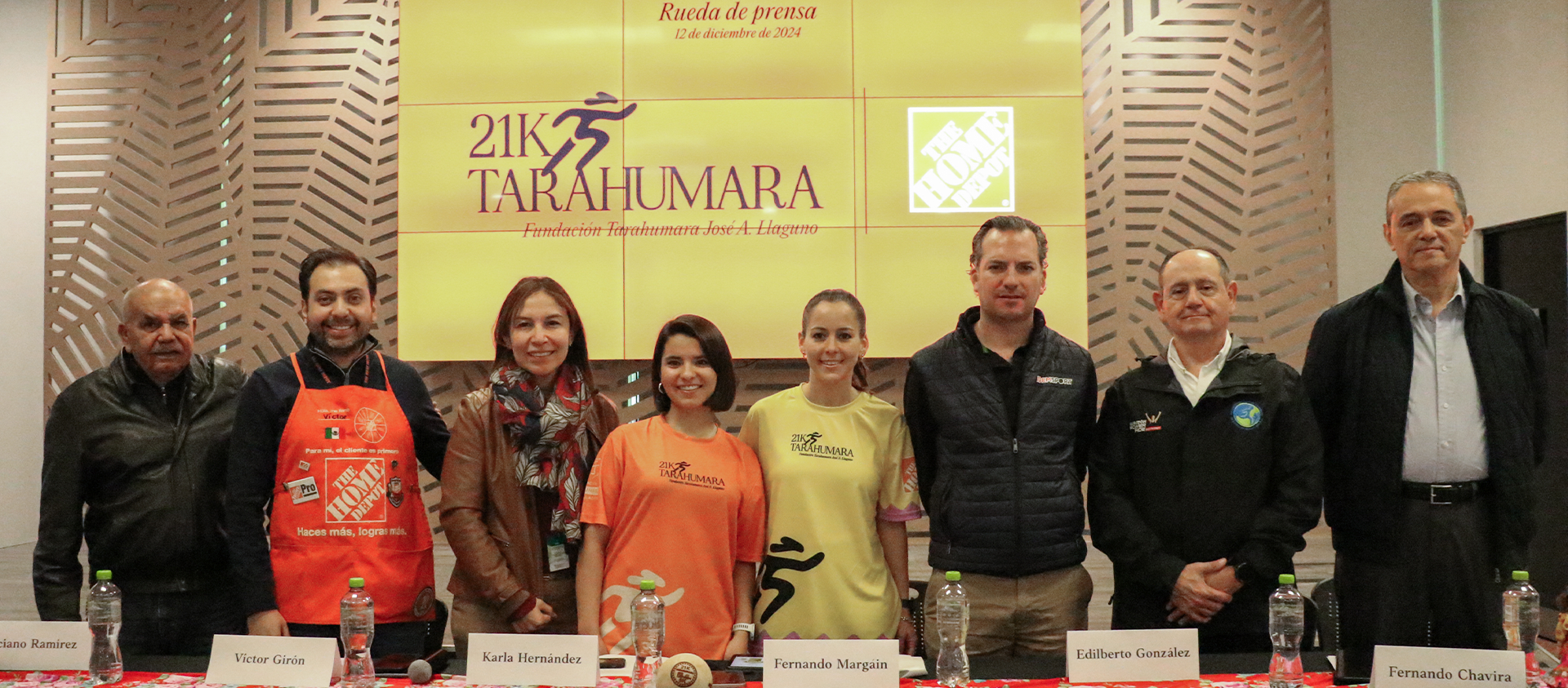 Carrera 21K Tarahumara The Home Depot Rueda de Prensa