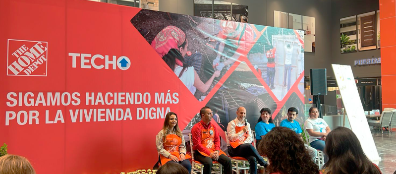 The Home Depot donante #1 de TECHO México