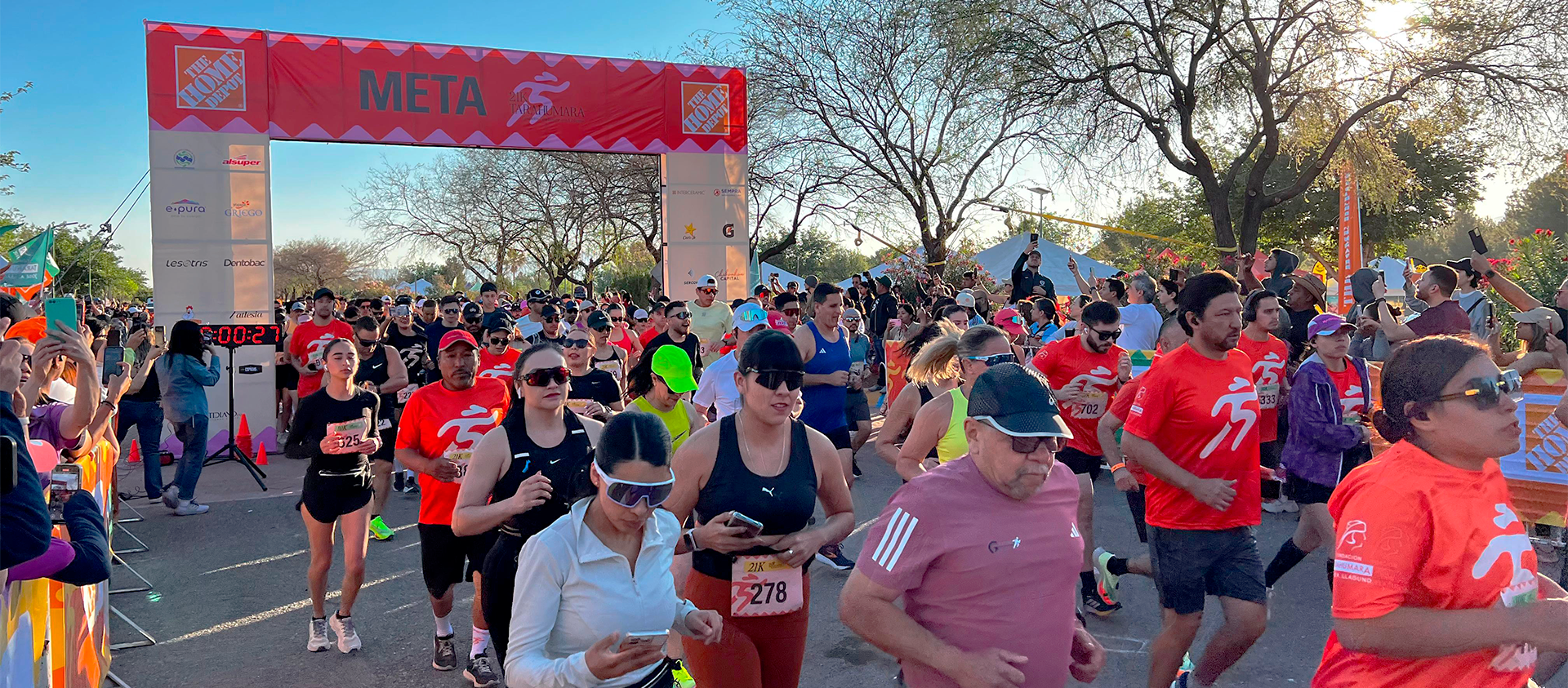 Carrera 21K Tarahumara The Home Depot en Chihuahua
