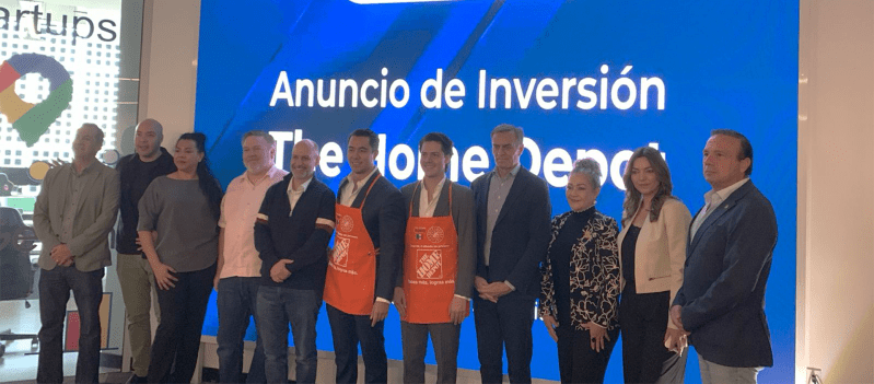 Anuncio de inversión de The Home Depot en Querétaro