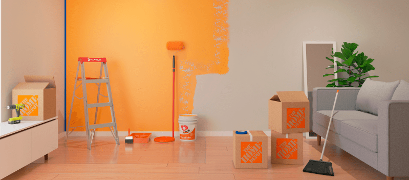 Pintura para renovar el hogar