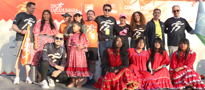 La Carrera 21K Tarahumara - The Home Depot by Brooks en apoyo a la comunidad Rarámuri en Chihuahua.